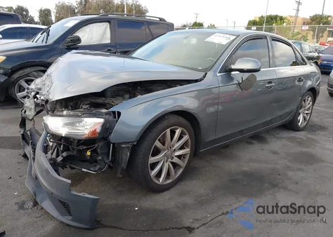 2013 Audi A4 2.0T Premium from USA, damaged, VIN WAUKFAFL5DN032401